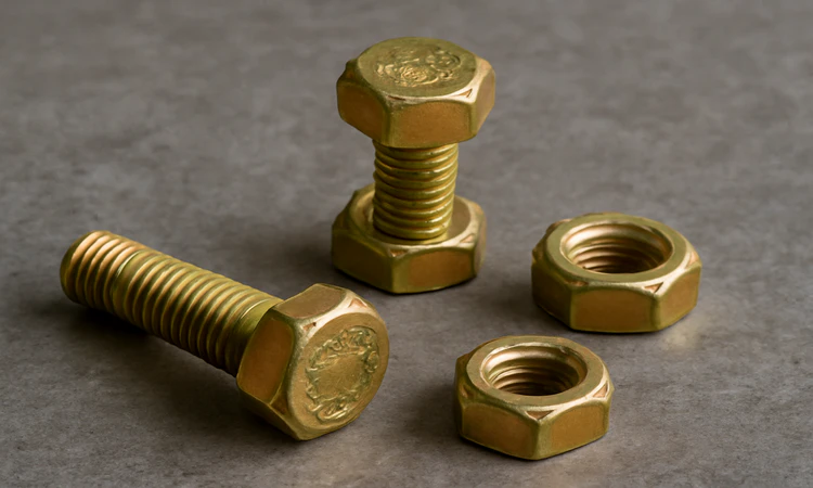 پیچ و مهره گالوانیزه گرم/داکرومات