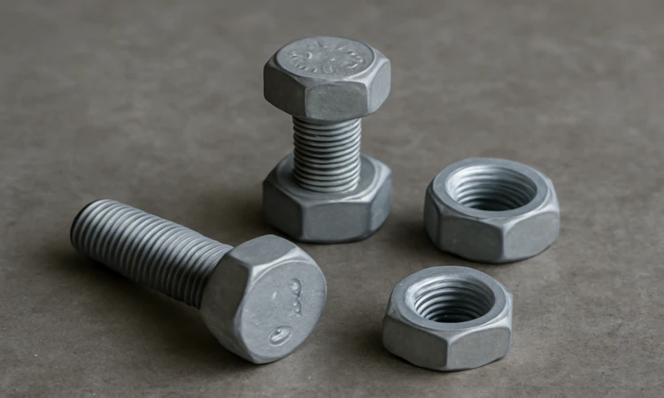 انواع پیچ و مهره گالوانیزه