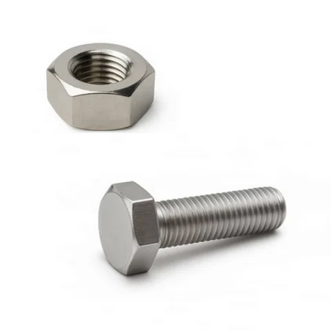 پیچ و مهره استیل 50*12